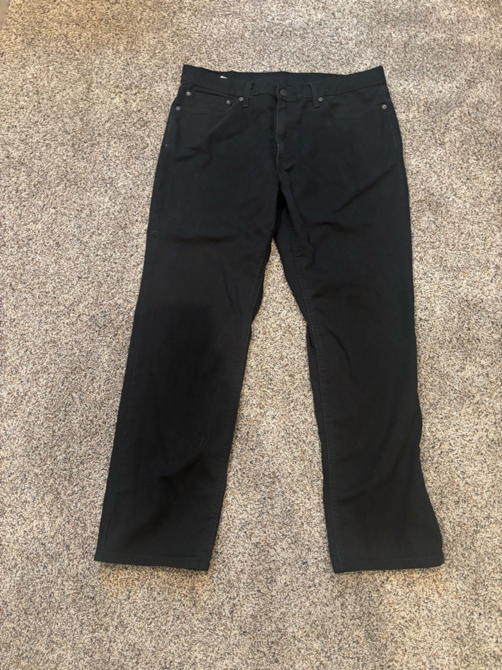 Levi’s vintage 541 36 x 33 denim men’s Classic Black Straight-Leg Jeans